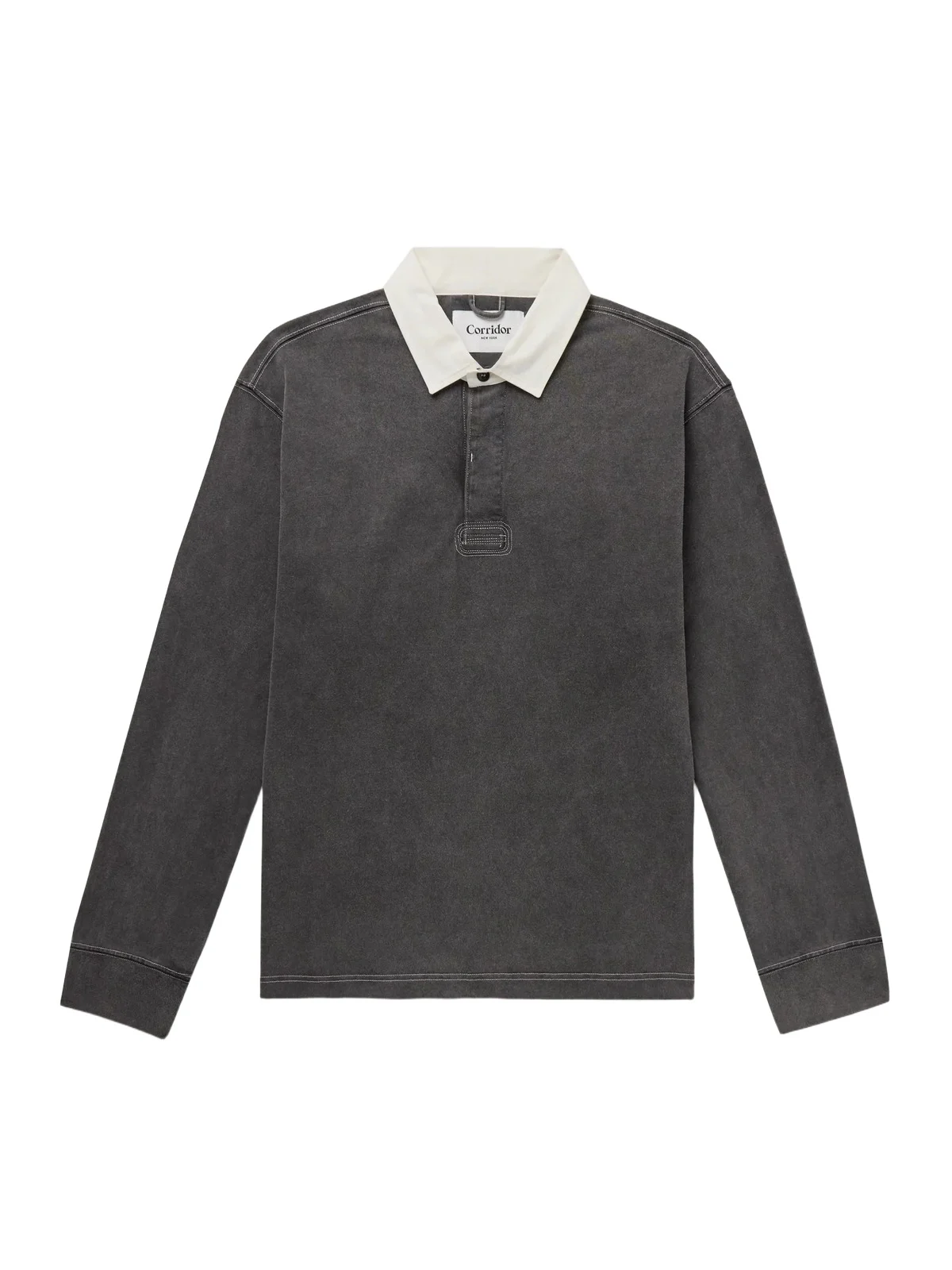 Rugby Cotton-Jersey Polo Shirt - Men Rugby Cotton-Jersey Polo Shirt - Men
