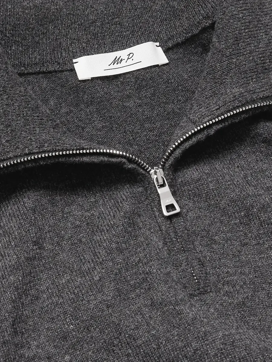 MR P. James Cashmere Half-Zip Sweater - Men | Thumbnail 5 MR P. James Cashmere Half-Zip Sweater - Men | Thumbnail 5