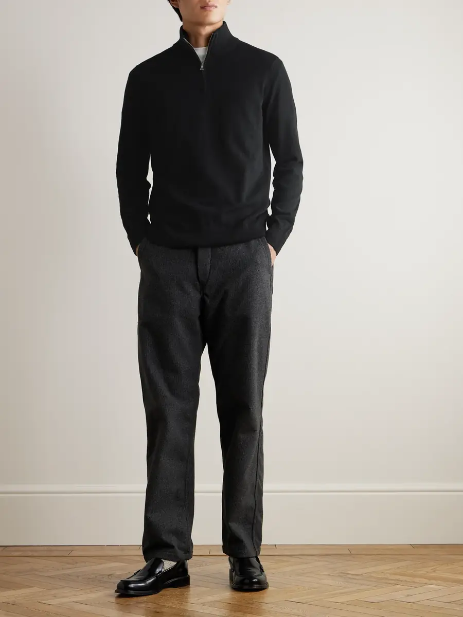 MR P. James Cashmere Half-Zip Sweater - Men | Thumbnail 2 MR P. James Cashmere Half-Zip Sweater - Men | Thumbnail 2