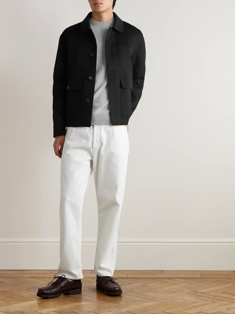 MR P. Charlie Merino Wool and Cashmere Sweater - Men | Thumbnail 2