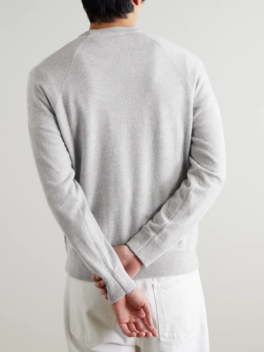 MR P. Charlie Merino Wool and Cashmere Sweater - Men | Thumbnail 4
