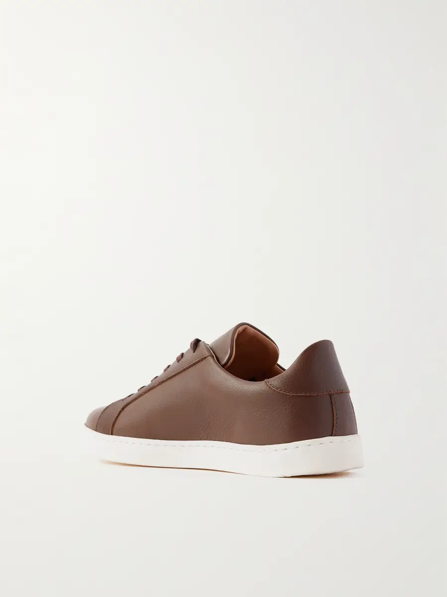 George Cleverley Jack III Leather Sneakers - Men | Thumbnail 4
