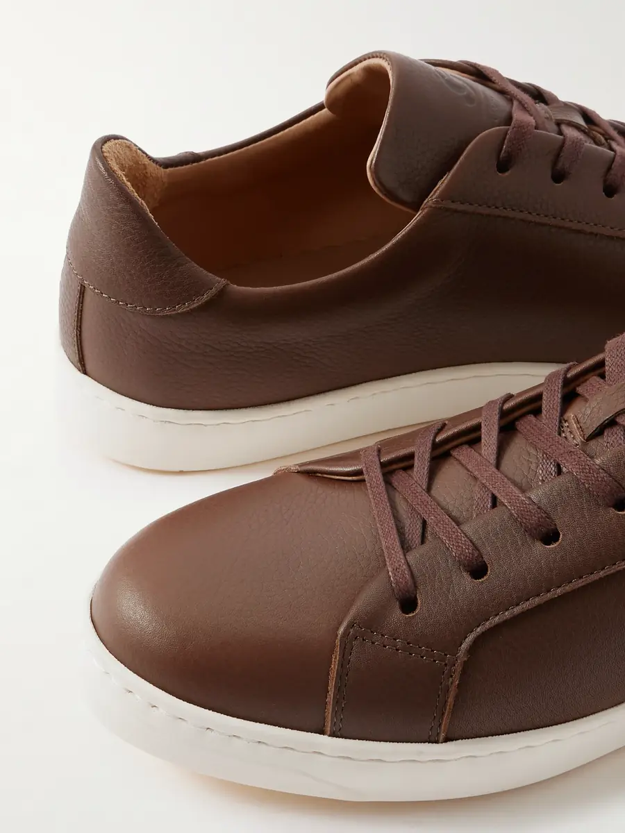 George Cleverley Jack III Leather Sneakers - Men | Thumbnail 5