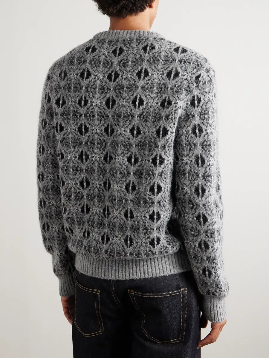 Alexander McQueen Fair Isle Knitted Sweater - Men | Thumbnail 3
