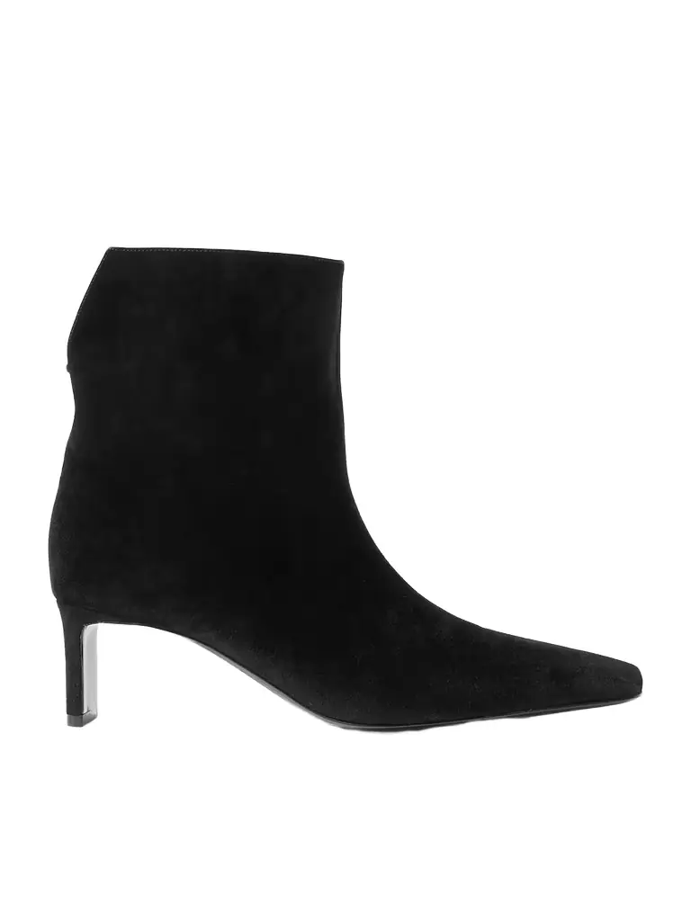 Khaite Ona Suede Ankle Boots | Image 1 Khaite Ona Suede Ankle Boots | Image 1