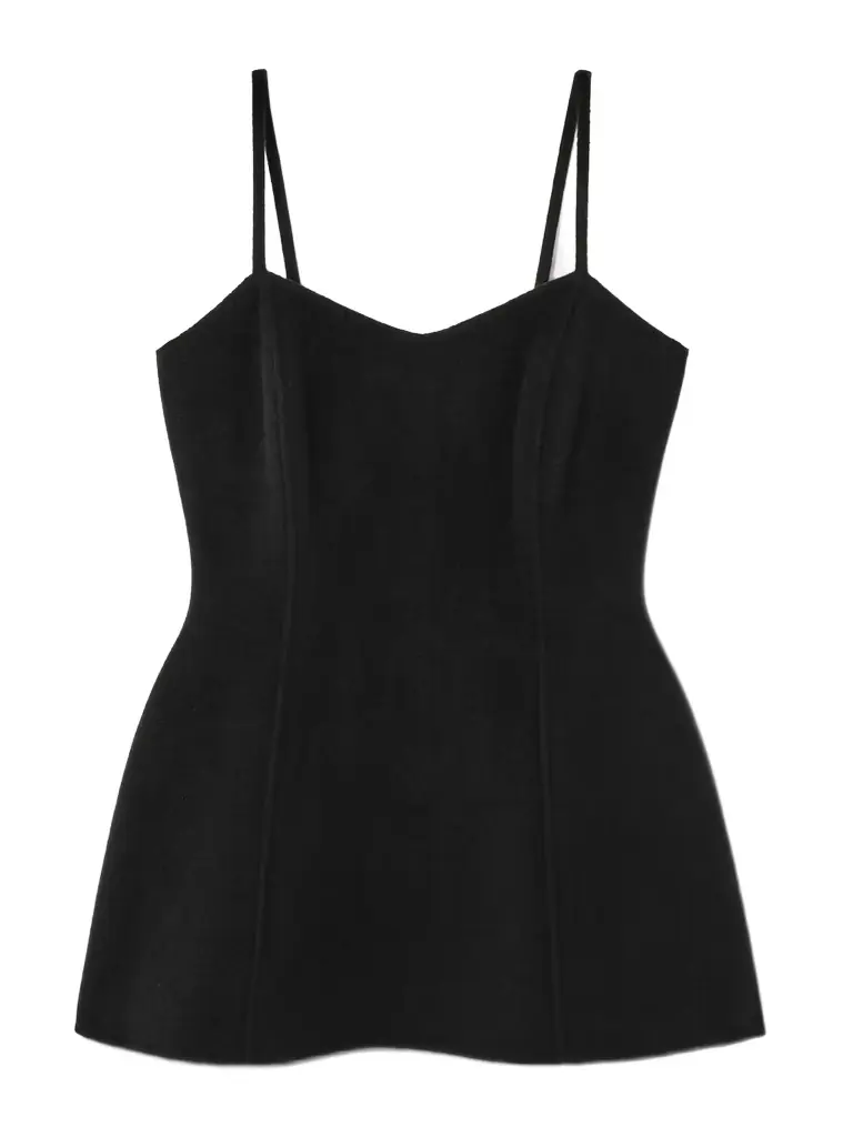 RÓHE Paneled Wool Bustier Top | Thumbnail 1 RÓHE Paneled Wool Bustier Top | Thumbnail 1