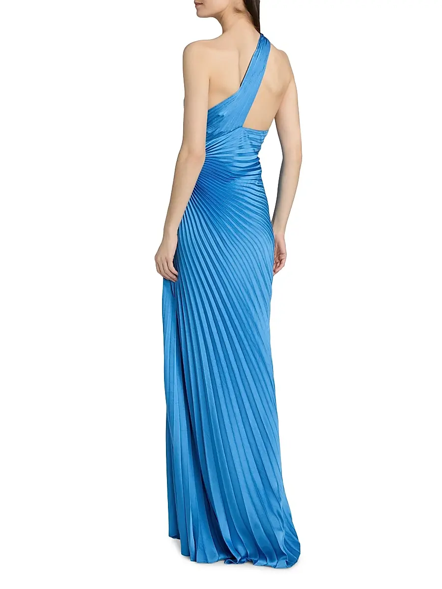 A.L.C. A. L.C. Women's Lara Pleated One-Shoulder Gown | Thumbnail 5 A.L.C. A. L.C. Women's Lara Pleated One-Shoulder Gown | Thumbnail 5