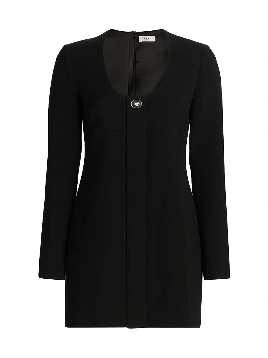 A.L.C. Women's Elena Sheath Minidress - Black | Image 1 A.L.C. Women's Elena Sheath Minidress - Black | Image 1