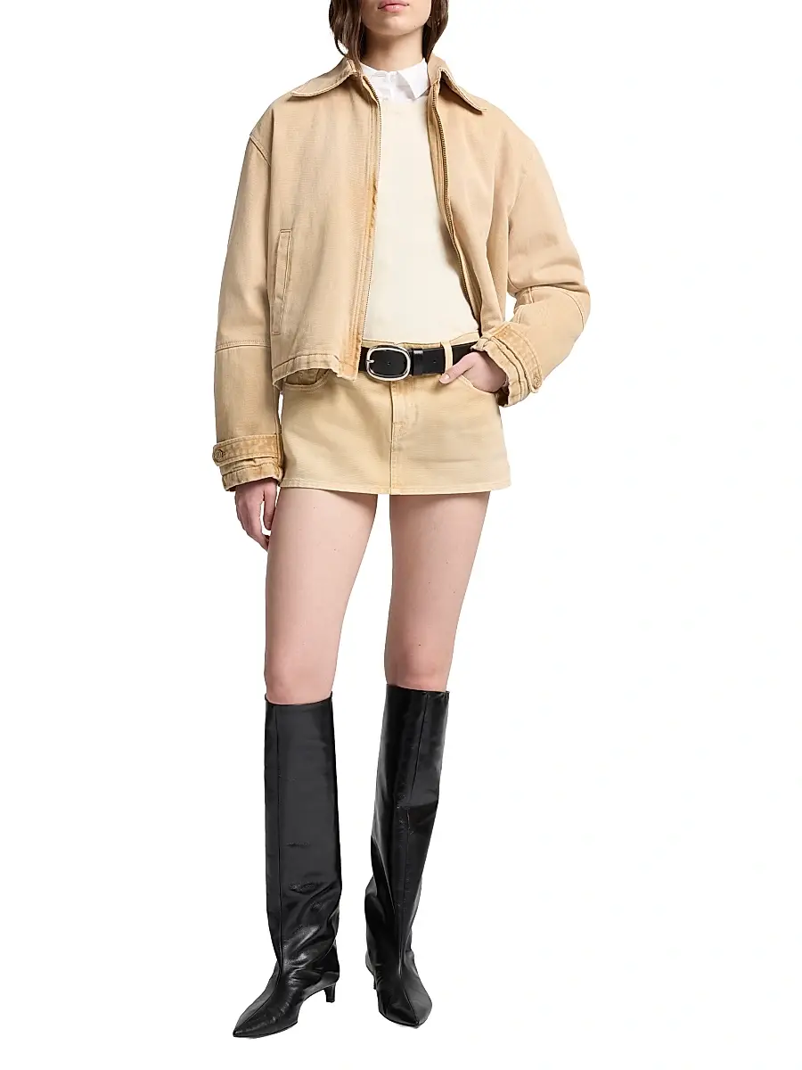 7 For All Mankind Women's Workwear Cotton Jacket | Thumbnail 2 7 For All Mankind Women's Workwear Cotton Jacket | Thumbnail 2
