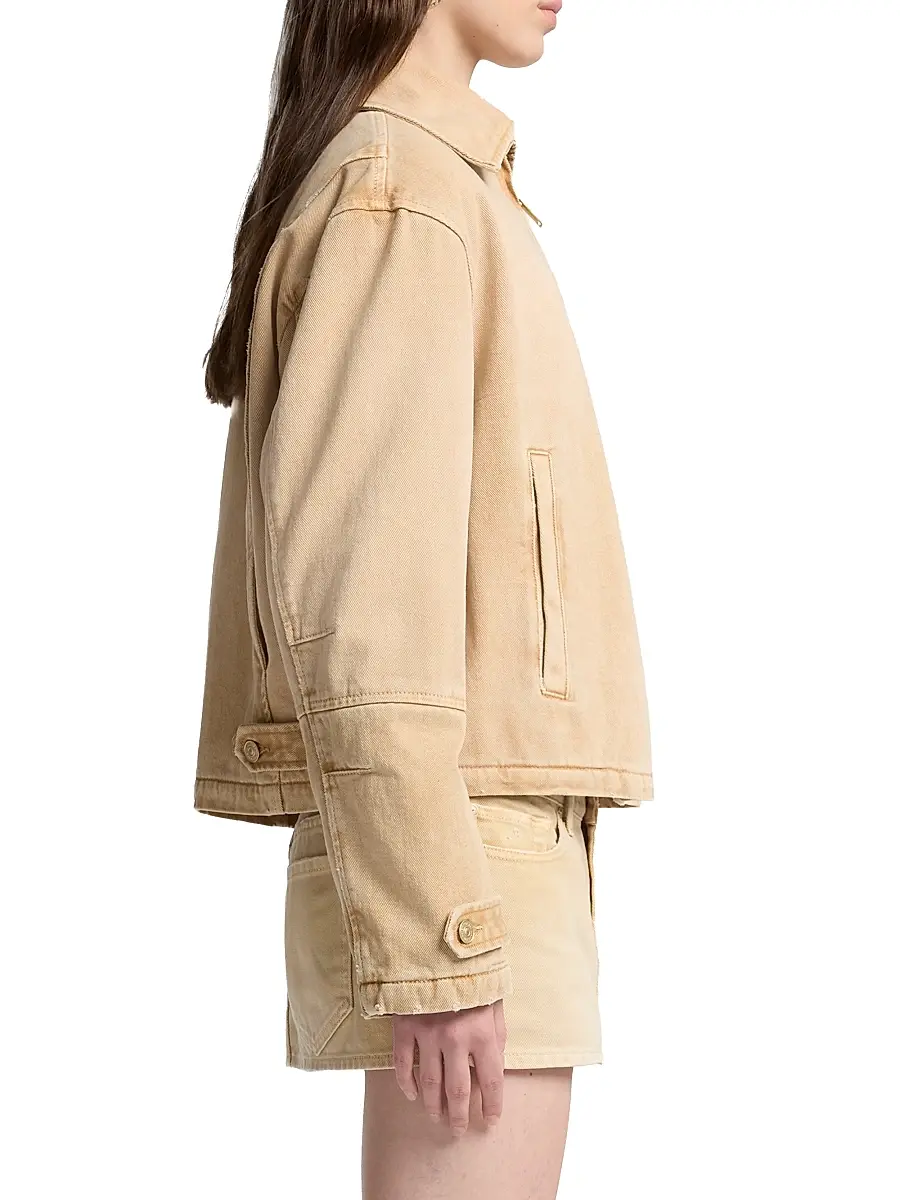 7 For All Mankind Women's Workwear Cotton Jacket | Thumbnail 4 7 For All Mankind Women's Workwear Cotton Jacket | Thumbnail 4