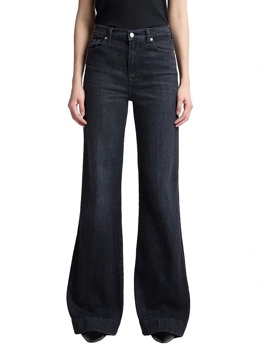 7 For All Mankind Women's Modern Dojo Flare Jeans | Thumbnail 3 7 For All Mankind Women's Modern Dojo Flare Jeans | Thumbnail 3
