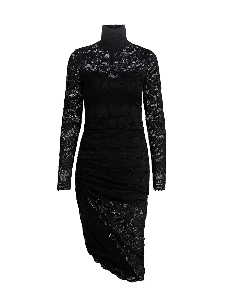 Generation Love Women's Iria Floral Lace Midi-Dress - Black | Image 1 Generation Love Women's Iria Floral Lace Midi-Dress - Black | Image 1