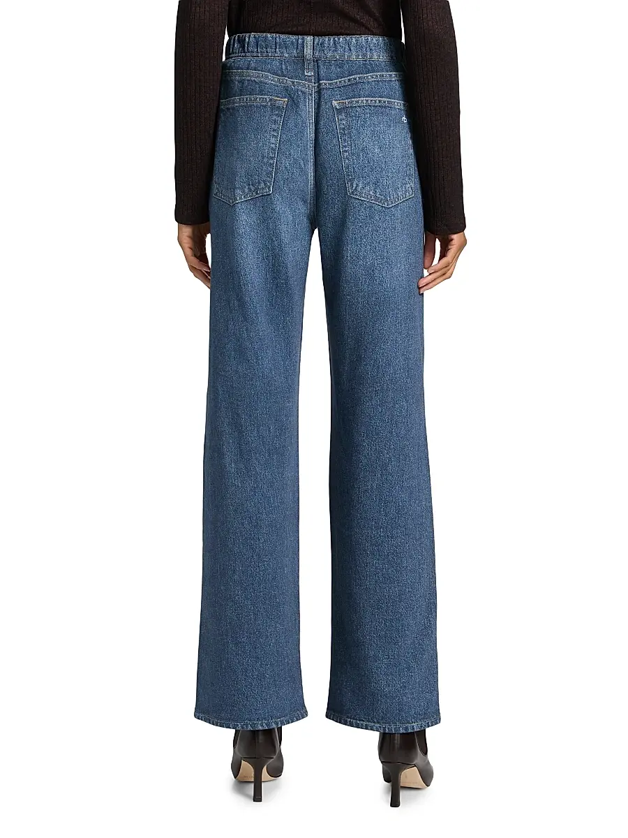 rag & bone Women's rb Miramar Terry Wide-Leg Pants | Thumbnail 5 rag & bone Women's rb Miramar Terry Wide-Leg Pants | Thumbnail 5