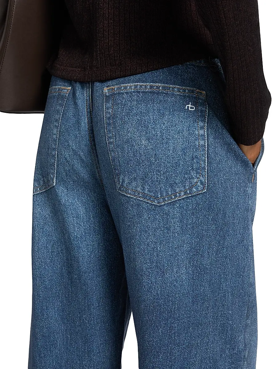 rag & bone Women's rb Miramar Terry Wide-Leg Pants | Thumbnail 6 rag & bone Women's rb Miramar Terry Wide-Leg Pants | Thumbnail 6