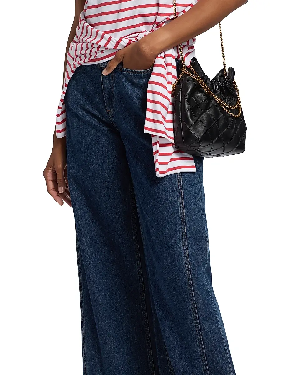 rag & bone Women's Selah Tailored Wide-Leg Jeans | Thumbnail 7 rag & bone Women's Selah Tailored Wide-Leg Jeans | Thumbnail 7