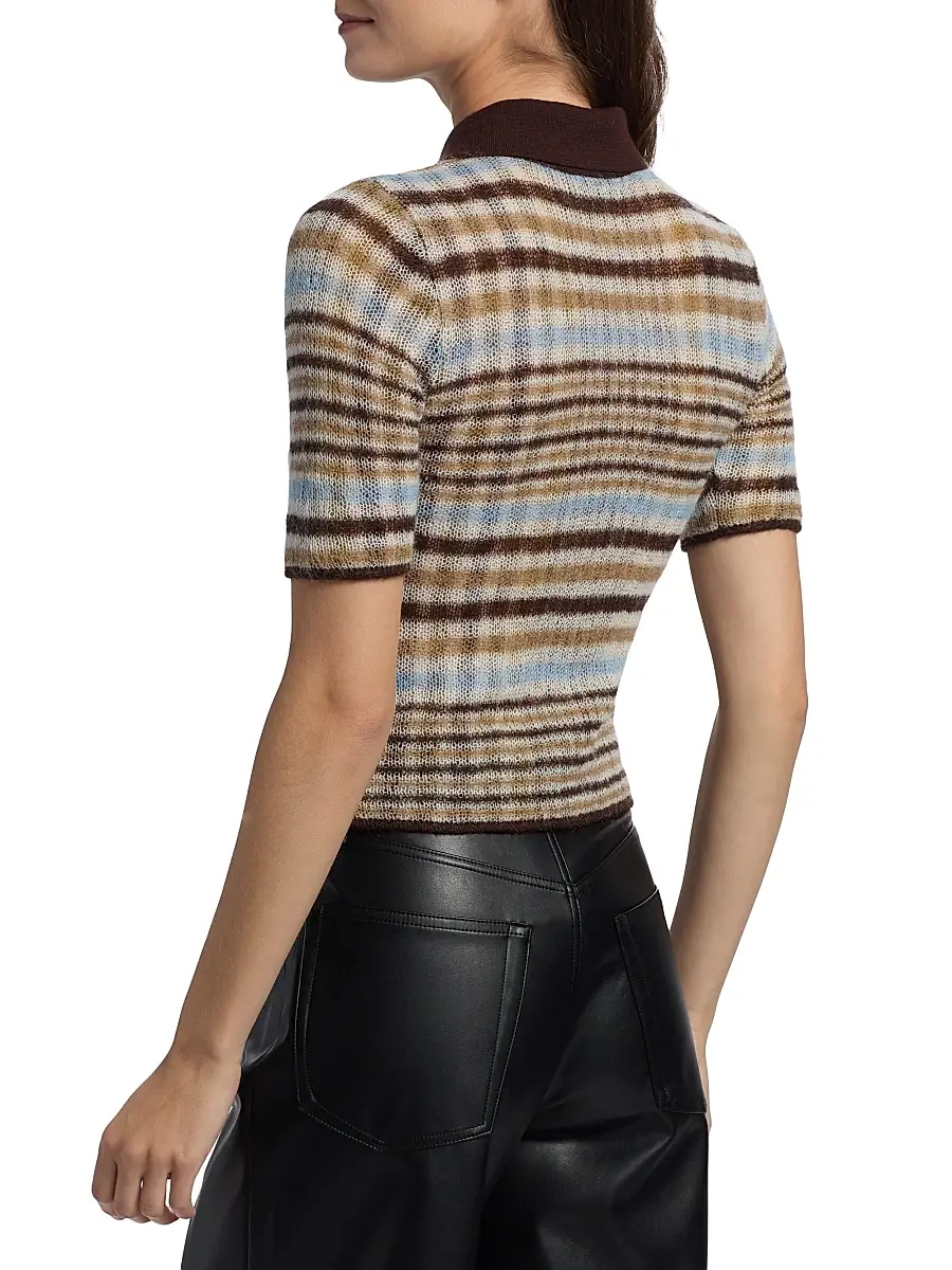 rag & bone Women's Leva Zip Polo Sweater | Thumbnail 5 rag & bone Women's Leva Zip Polo Sweater | Thumbnail 5