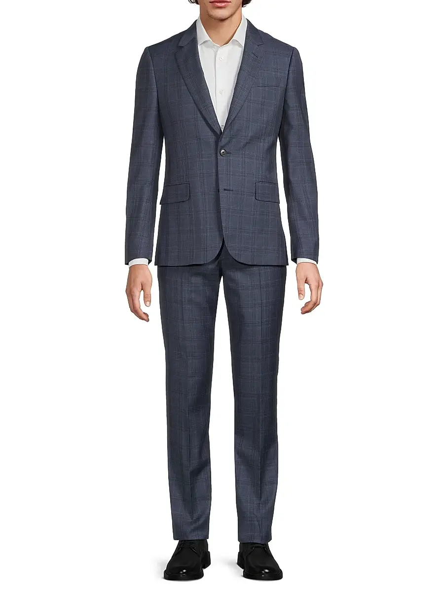 Paul Smith Men's Soho Check Wool Suit | Thumbnail 3 Paul Smith Men's Soho Check Wool Suit | Thumbnail 3