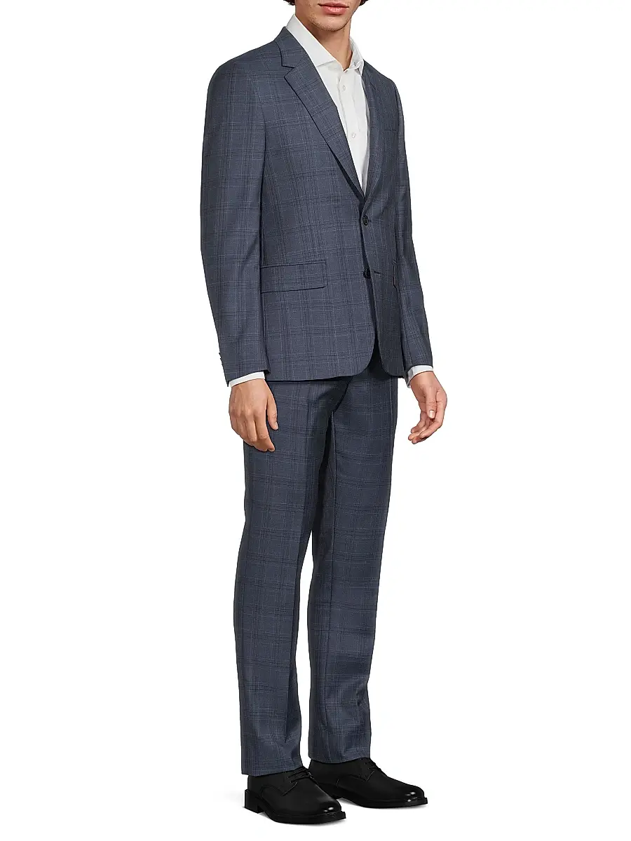 Paul Smith Men's Soho Check Wool Suit | Thumbnail 4 Paul Smith Men's Soho Check Wool Suit | Thumbnail 4