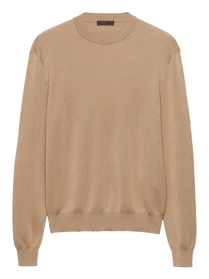 Men's Cashmere Crew-Neck Sweater Men's Cashmere Crew-Neck Sweater