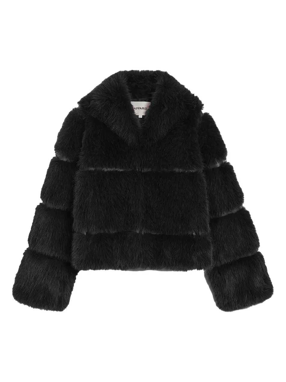 Apparis Women's Sai Faux-Sable Fur Coat