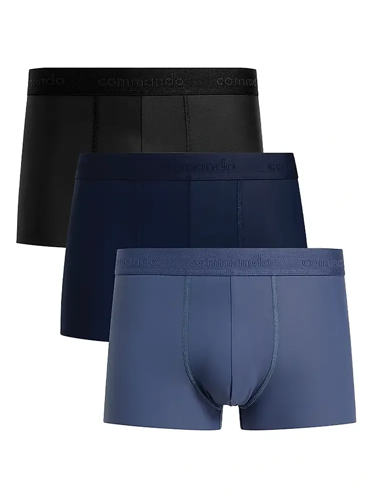 Men's Classic Mircofiber Boxer Brief Set, 3-Pack