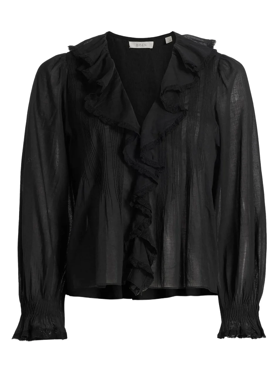 Women's Hardy Ruffled Cotton Top Women's Hardy Ruffled Cotton Top