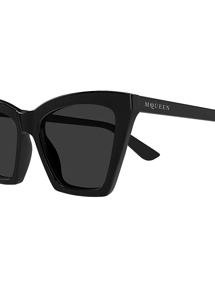 Alexander McQueen Women's Spike 54MM Cat-Eye Sunglasses | Thumbnail 4 Alexander McQueen Women's Spike 54MM Cat-Eye Sunglasses | Thumbnail 4