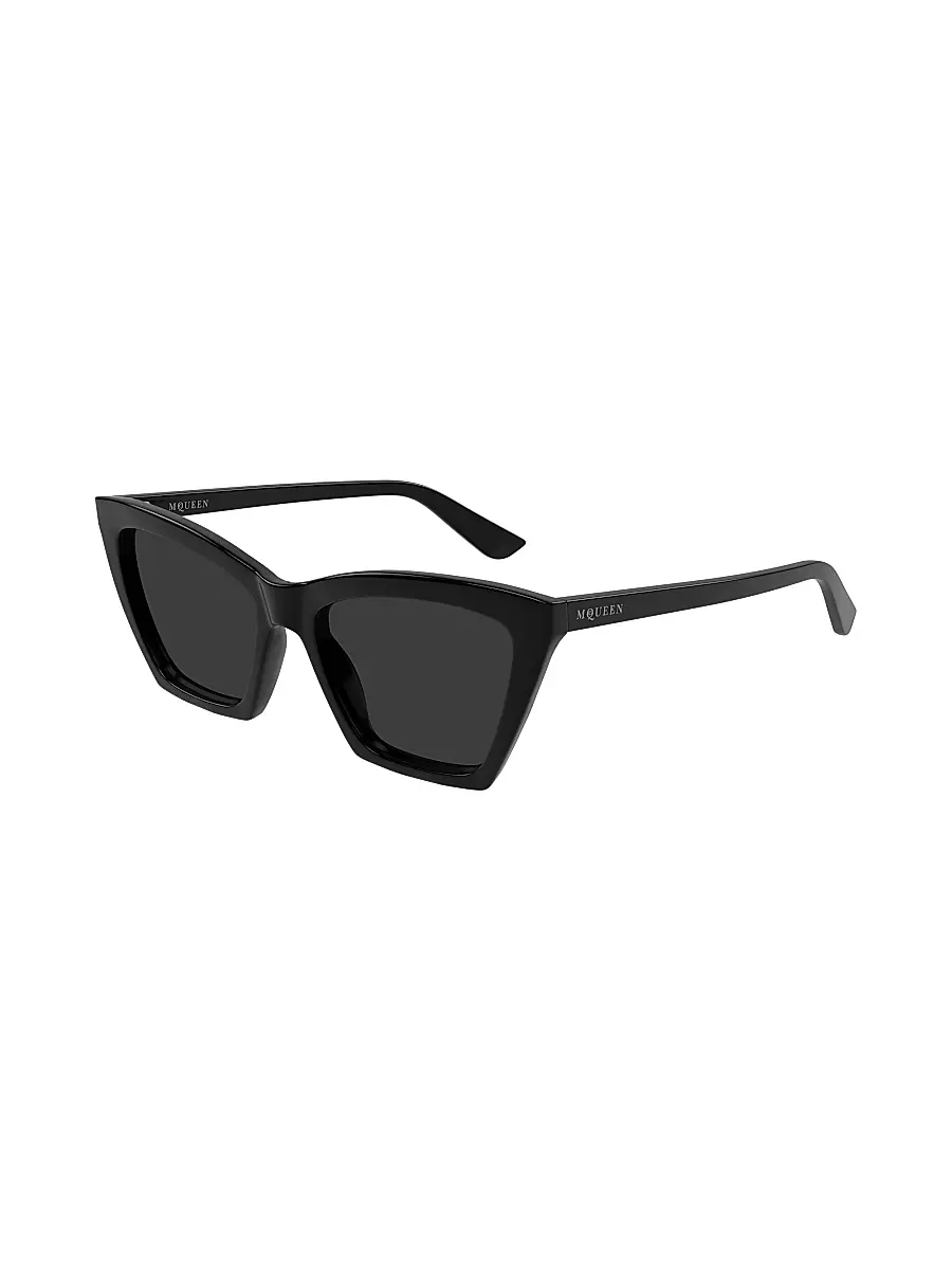 Alexander McQueen Women's Spike 54MM Cat-Eye Sunglasses