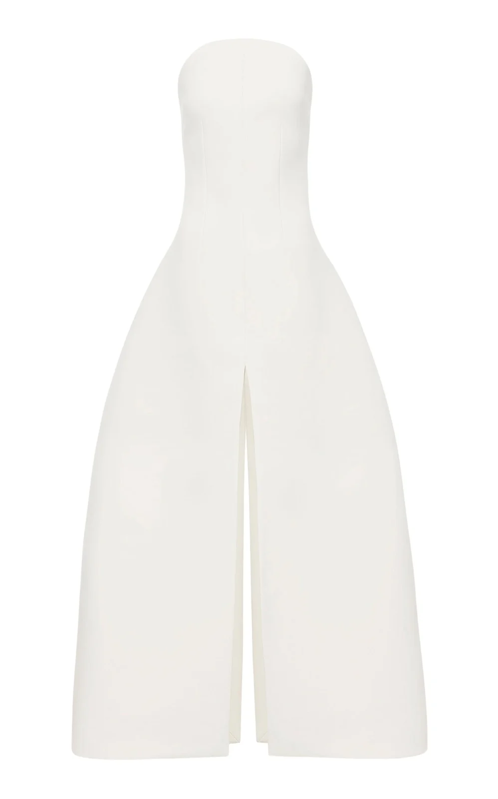 A.W.A.K.E. MODE Bonded Crepe Maxi Dress