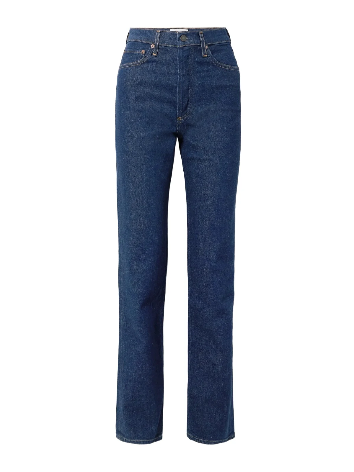 90's Pinch Waist Long High-rise Straight-leg Jeans 90's Pinch Waist Long High-rise Straight-leg Jeans