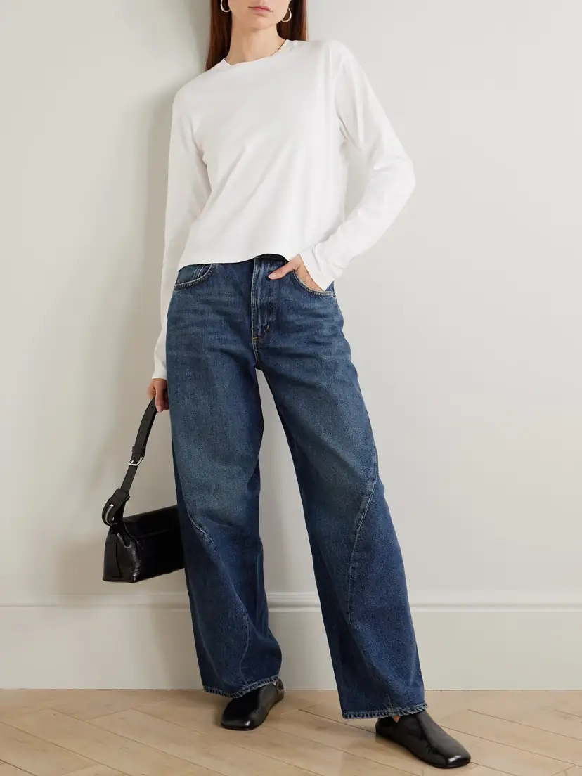 AGOLDE Twist Organic High-rise Wide-leg Jeans | Thumbnail 2 AGOLDE Twist Organic High-rise Wide-leg Jeans | Thumbnail 2