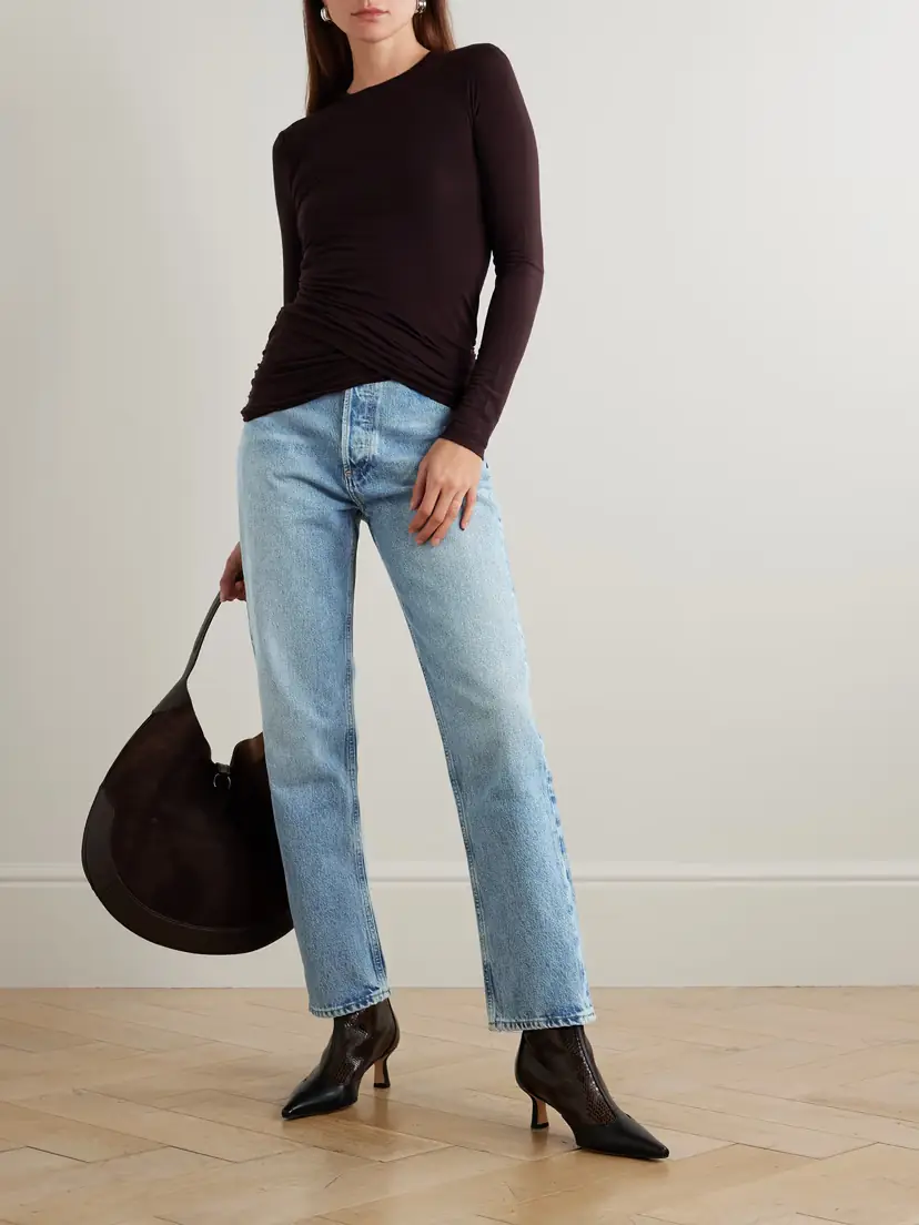 AGOLDE 90's Pinch Waist High-rise Straight-leg Jeans | Thumbnail 2