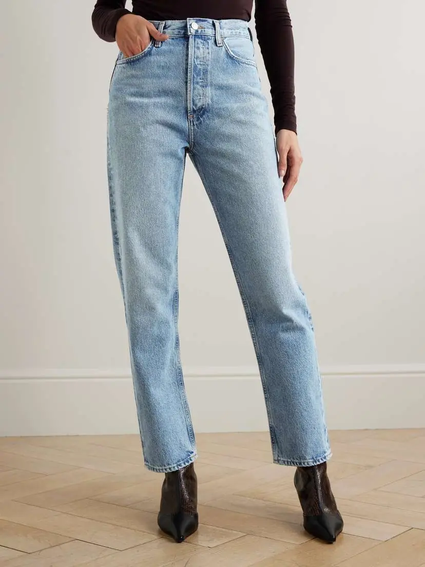 AGOLDE 90's Pinch Waist High-rise Straight-leg Jeans | Thumbnail 3