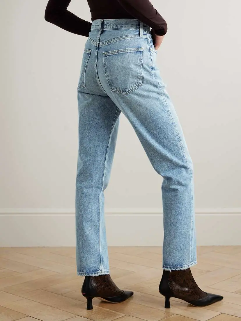 AGOLDE 90's Pinch Waist High-rise Straight-leg Jeans | Thumbnail 4