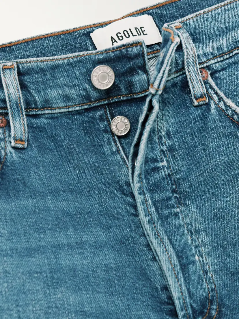 AGOLDE '90s Pinch Waist Long High-rise Straight-leg Jeans | Thumbnail 5