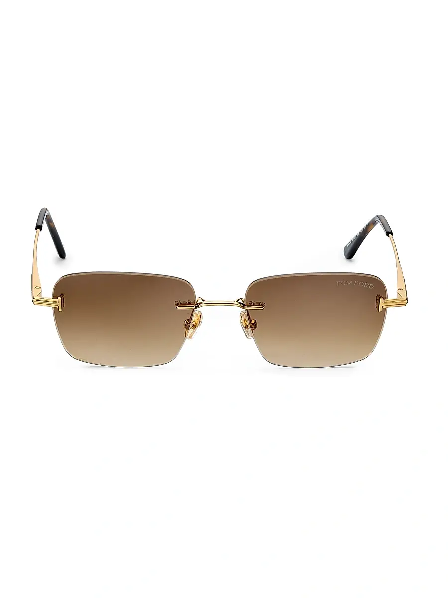 Tom Ford Women's Jake-02 54MM Rectangular Sunglasses | Thumbnail 2 Tom Ford Women's Jake-02 54MM Rectangular Sunglasses | Thumbnail 2