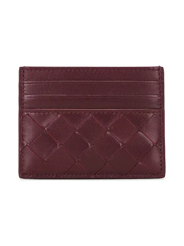 Intrecciato Credit Card Case