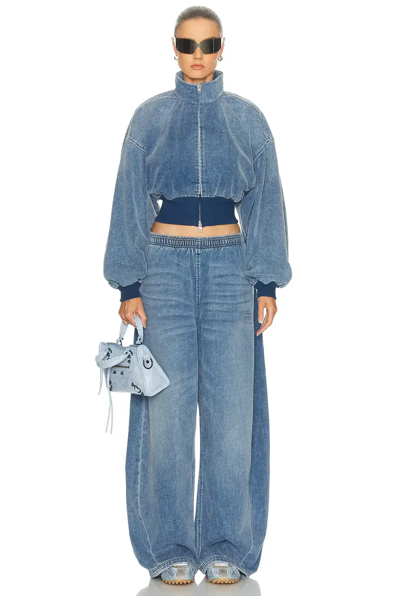 Alexander Wang Funnel Neck Jacket | Thumbnail 4 Alexander Wang Funnel Neck Jacket | Thumbnail 4