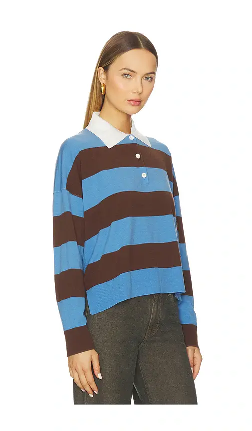Simkhai Carson Rugby Polo Top | Thumbnail 2 Simkhai Carson Rugby Polo Top | Thumbnail 2