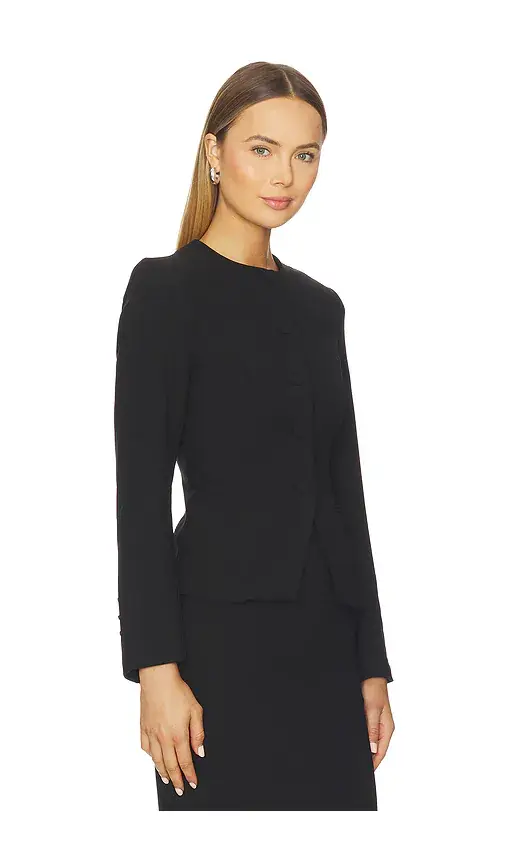 ALL THE WAYS Jane Collarless Blazer | Thumbnail 2 ALL THE WAYS Jane Collarless Blazer | Thumbnail 2