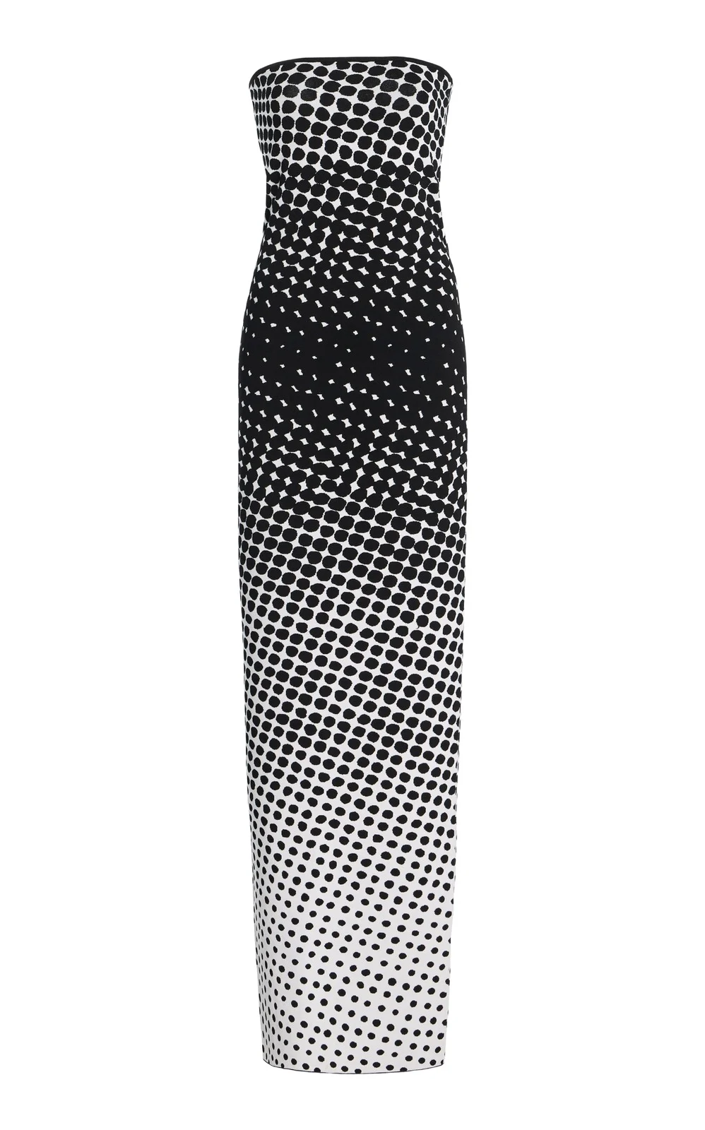 Wiggle-Dot Knit Maxi Column Dress Wiggle-Dot Knit Maxi Column Dress