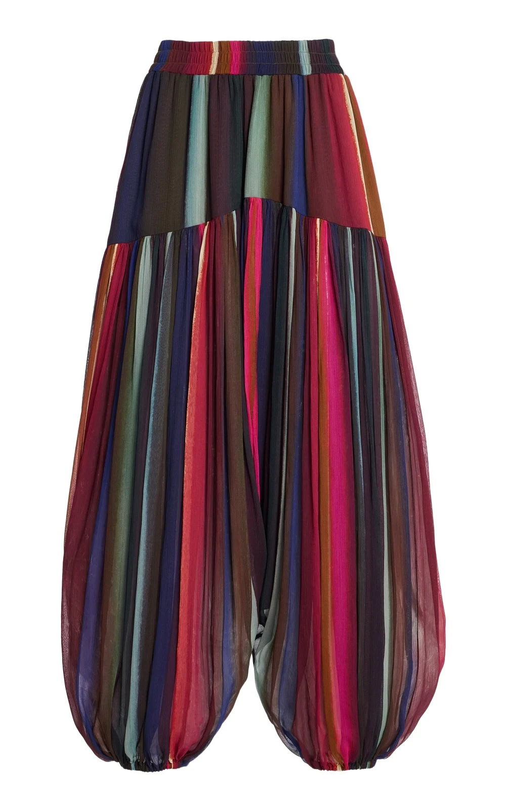 Christopher John Rogers Louie Stripe Balloon Pants