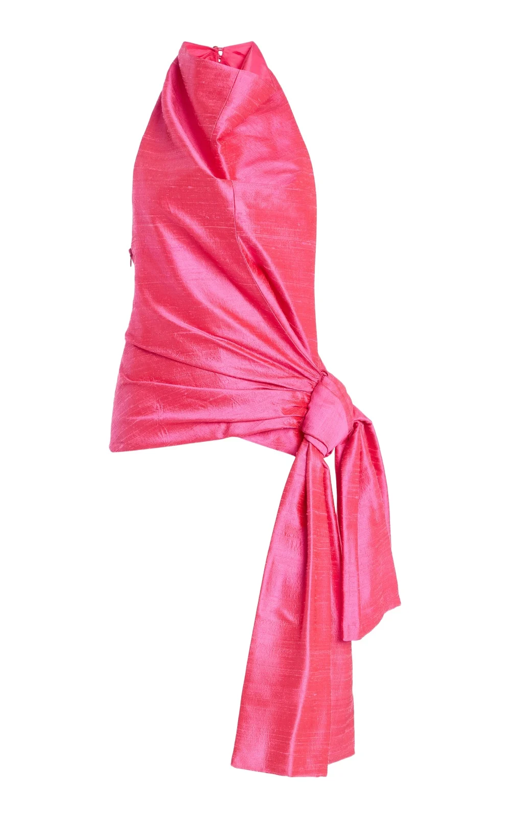 Christopher John Rogers Silk Sarong Top