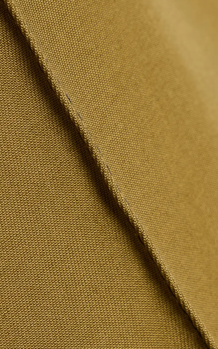 Christopher John Rogers Cotton Culotte Shorts - Olive | Thumbnail 4