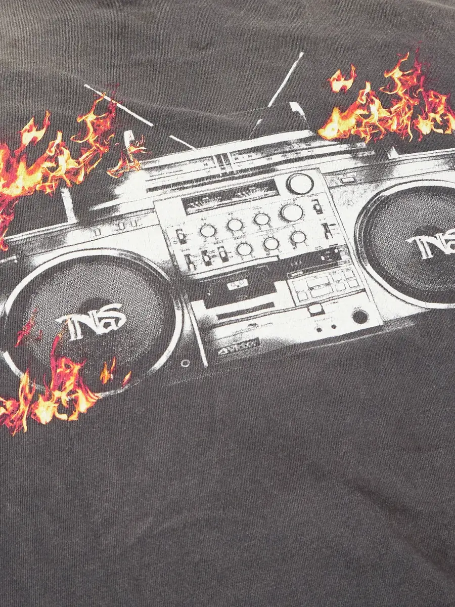 SAINT Mxxxxxx Nas Printed Cotton-Jersey T-Shirt - Men | Thumbnail 6 SAINT Mxxxxxx Nas Printed Cotton-Jersey T-Shirt - Men | Thumbnail 6