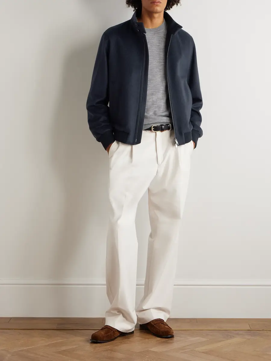 Zegna Oasi Cashmere Blouson Jacket - Men | Thumbnail 2 Zegna Oasi Cashmere Blouson Jacket - Men | Thumbnail 2