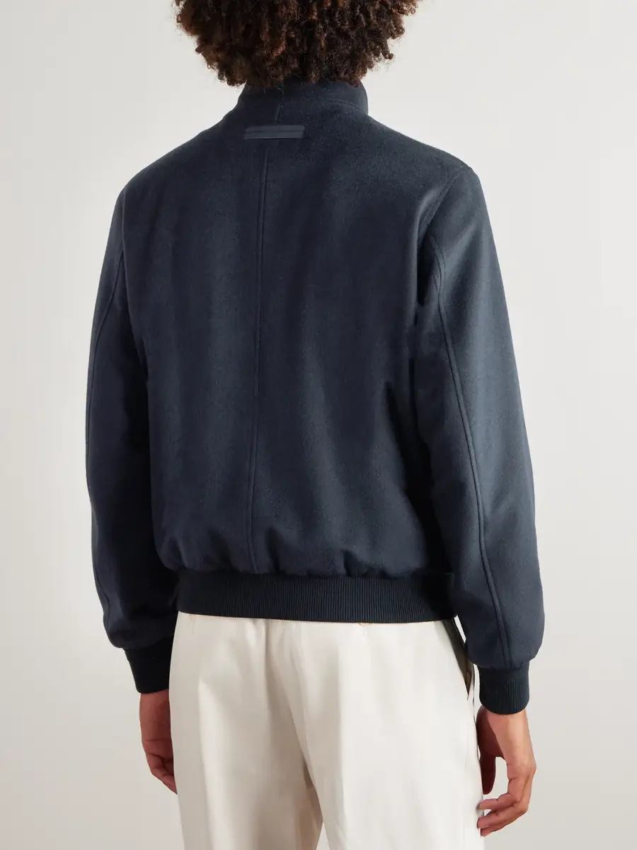 Zegna Oasi Cashmere Blouson Jacket - Men | Thumbnail 4 Zegna Oasi Cashmere Blouson Jacket - Men | Thumbnail 4