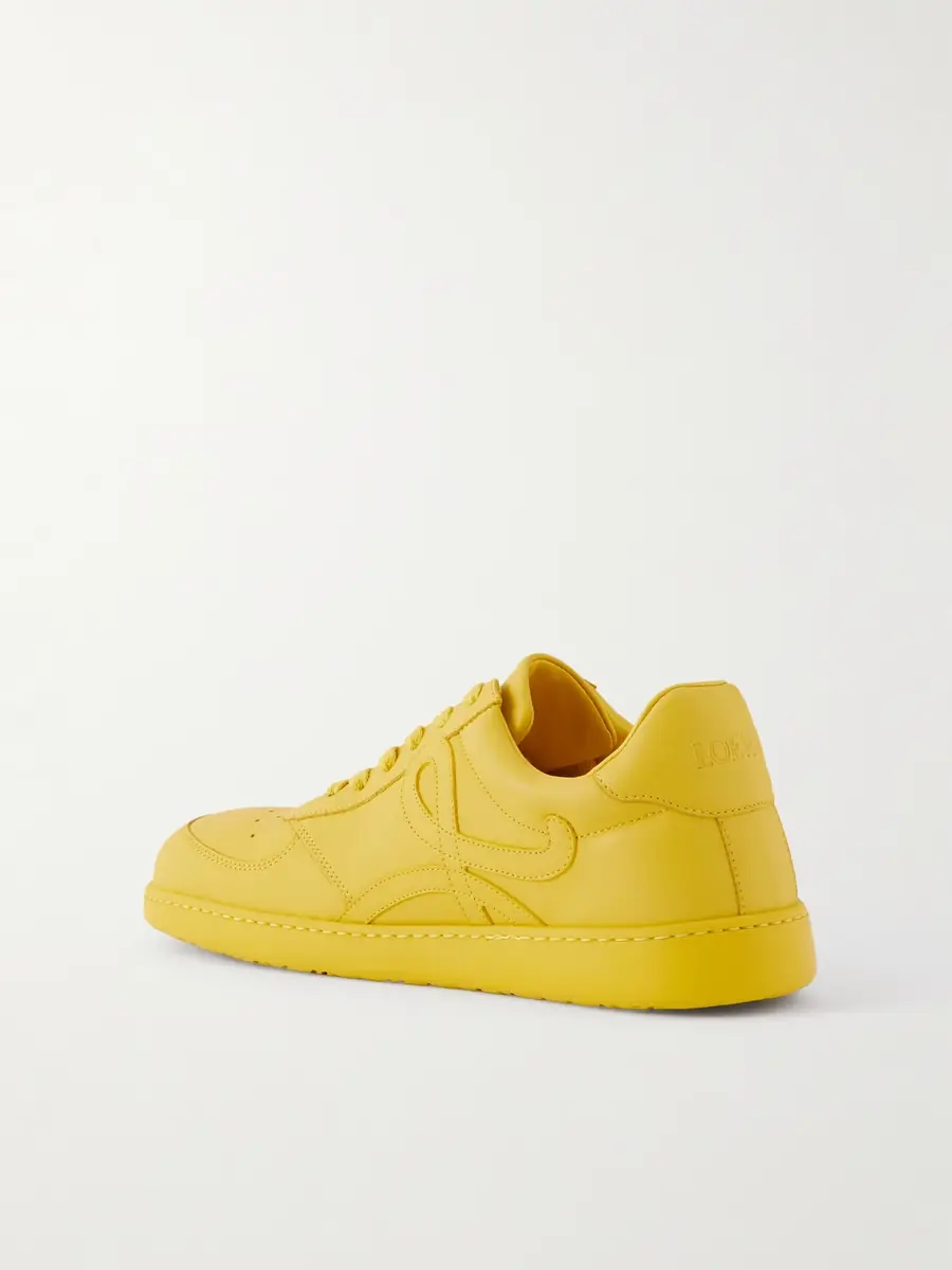 Loewe Jambo Logo-Appliquéd Leather Sneakers - Men | Thumbnail 4 Loewe Jambo Logo-Appliquéd Leather Sneakers - Men | Thumbnail 4