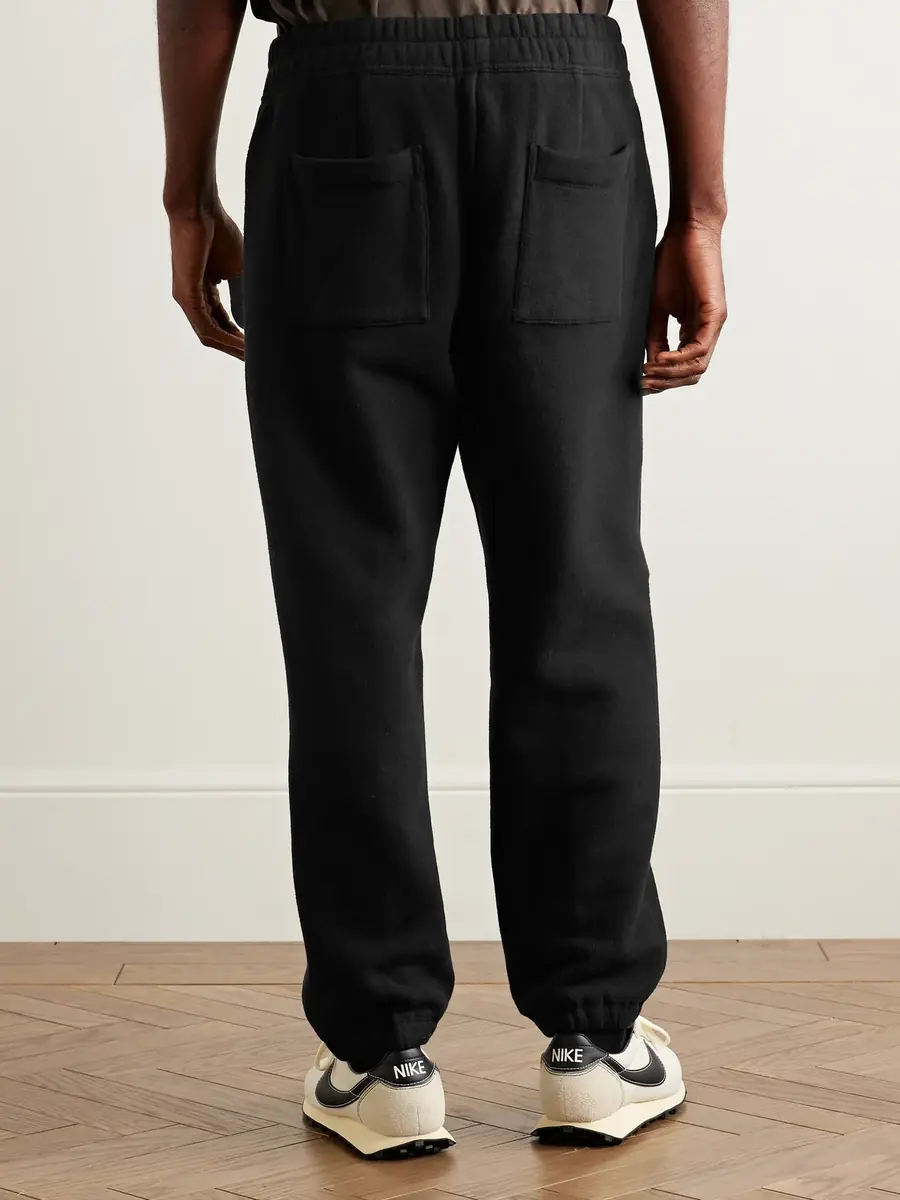 James Perse Cozy Tapered Cotton-Blend Jersey Sweatpants - Men | Thumbnail 4 James Perse Cozy Tapered Cotton-Blend Jersey Sweatpants - Men | Thumbnail 4