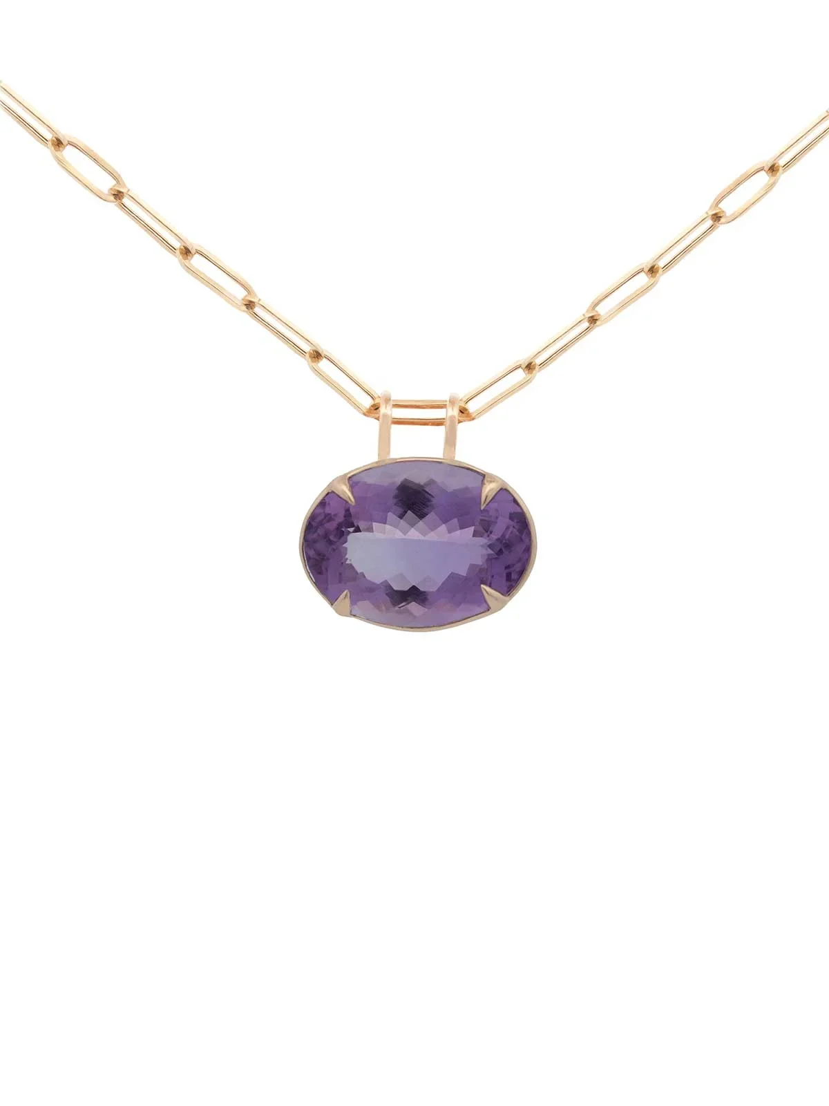 22,20cts Amethyst 18K Gold Pendant 22,20cts Amethyst 18K Gold Pendant